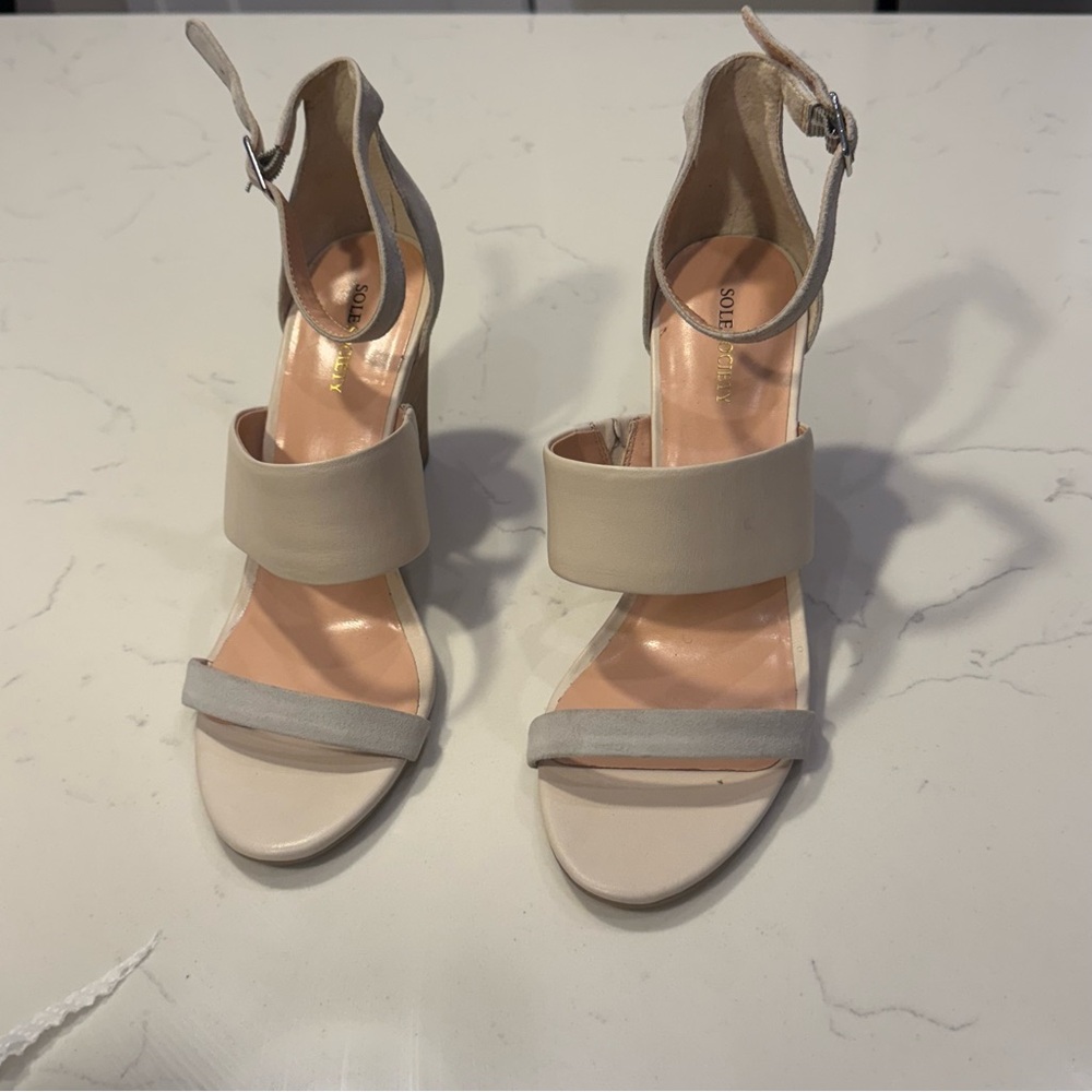 SOLE SOCIETY Women’s Wedge Sandals – Size 10